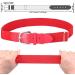 Syhood 3 Pieces Baseball Belt Elastic Softball Belt Adjustable Softball Belt Waist Belt Unisex for Youth and Adult with 1-1/2 Inch Buckle - Buy Online on GoSupps.com