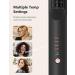 ANGENIL Travel Hair Straightener Brush Nano Ceramic Titanium 4 Heat Settings Dual Voltage for Black Hair & Beards Frizz-Free Finish Auto Shut-off - Buy Online on GoSupps.com