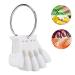 Nail Art Tips - 10pcs White Nail Sticks & Color Display Cards for Manicure & Gel Polish Practice - Buy Online on GoSupps.com