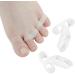 Buy No. 4 Silicone Toe Spreader for Hallux Valgus - Foot Pain Relief & Overlapping Toe Correction - Buy Online on GoSupps.com