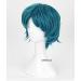 Chroma Sailor Moon Ami Mizuno Cosplay Wig - Short Cyan Blue Heat-Resistant Synthetic Hair + Wig Cap - Buy Online on GoSupps.com