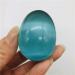 Big Size Blue Cat's Eye Stone Egg Shaped Specimen Gemstone Crystal Natural Stones and Minerals Stone Mineral Specimen - Buy Online on GoSupps.com