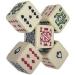Black Leatherette Deluxe Dice Cup with Poker Dice Set - Storage Compartment Included - Buy Online on GoSupps.com