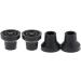 SDENSHI 4pcs 16mm Anti-Skid Durable Rubber Crutch Ferrules Cane Replacement End Tips - Black 16mm - Buy Online on GoSupps.com