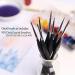 Miniature Detail Paint Brushes Set - 10pcs for Art Painting & Fine Detailing | Acrylic, Watercolor, Oil Models, Warhammer 40k - Buy Online on GoSupps.com