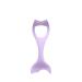 SHANPIN Silicone Winged Eyeliner Stencil Makeup  Mermaid Mascara Guard Upper Lower Eye Eyeliner Tape Lash Mascara Guard Applicator Eyelash Comb Cosmetic Tool  Reusable Makeup Eyelash Tool  Detachable Purple Guard