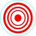 Toilet Stickers 12 Pack - Red Bullseye Target for 80% Cleaner Bathrooms in Minutes - Easy Bathroom Cleaning Solutions - Buy Online on GoSupps.com
