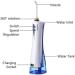 Cordless Water Flosser - Rechargeable Portable Oral Irrigator for Travel & Home | 3 Modes USB Charging Space-Saving Design - Buy Online on GoSupps.com