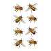 SanerLian Bee Ladybug Temporary Tattoo Stickers - Set of 12 | Waterproof Cartoon Fake Tattoos for Kids | Ideal for Hand, Arm, Party Favors - Buy Online on GoSupps.com