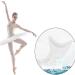 Silicone Ballet Pointe Toe Pads - 3 Pairs | Toe Cap Protector for High Heels & Ballet Shoes | Breathable White Toe Cushion Pads - Buy Online on GoSupps.com