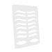 Ipetboom Eyebrow Stencil Plate Eyebrow Mold Brow Stencil Mold Eyebrow Guide Brow Template Tool Make up