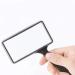Magnifying Glasses for Hobbies Reading Magnifier Reading Magnifier - 10 Times Reading HD Glass Rectangular Hand-held Magnifying Glass Reading Reading Newspaper Dedicated Elderly Magnifying Mirror - Buy Online on GoSupps.com