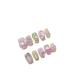 Handmade Wearing Nail Long Heavy Industry Nail Patch Detachable False Nails 10pcs(5 Xs)
