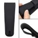 Travel Razor Case Set - Portable Silicone & Plastic Protector, Dark Gray - Buy Online on GoSupps.com