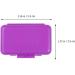 20 Pieces Orthodontic Tooth Wax for Braces - Grape Flavor Relieves Irritation & Pain - Buy Online on GoSupps.com
