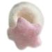 xbiez Cute Scrunchies Y2K Style Star Hair Tie Hair Rope Strong Hold Colorful Costume Star Hair Tie Scrunchie Hair Accessories Pink
