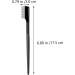 LALAFINA Combs Separator Comb Brow Needle for Eyelashes Metal Brush Define Brushes Stainless Steel Grooming Stain Tool Women Makeup with Applicator Teeth Tools Separation Mascara Curler 14X2X0.5CM Black - Buy Online on GoSupps.com