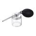 NOLITOY Duster Misting Spray Bottles for Hair Household Hair Fiber Holder Disposable Powder Spray Glass 19X6.5CM Assorted Color