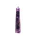 Apengshi Large Natural Dream Amethyst Healing Crystal Tower 5.9"-6.3" 6 Faceted Single Point Chakra Crystal Wand Energy Meditation Stone Home Decor Collection Gift Dream Amethyst 5.9"-6.3"(15-16cm)