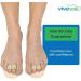 ViveSole Double Hammer Toe Splint Pair - Toe Corrector for Women - Budin Toe Straightener - Bunion Separators - Big Toe Brace Wraps for Men (1 Pair) - Buy Online on GoSupps.com