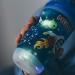 Nuby Insulated Light-Up 10 Oz Plastic Cup | No Spill Bite Resistant Hard Spout | Blue Space Rocket Design | 5 Inch | Pack of 1 - Buy Online on GoSupps.com