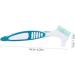 Moluckfu Travel Toothbrush & Prosthesis Cleaning Brush - 2 Pack for Braces & Prosthetics - Buy Online on GoSupps.com