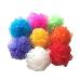 BlueQueen Loofah Sponges Loofahs for Kids Colorful Sponges Mesh Pouf Resuable Shower Sponges Loofah Bath Ball Back - Assorted Color