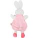 Baby Loveys Bunny Security Blanket with Teether - Soft Unisex Stuffed Animal Blanket - Buy Online on GoSupps.com