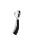 AMEFA - Select spoon for right -handers |Aids for people with handicap |Disabled cutlery |Ergonomic grip thickening |Black handle |Dishwasher -proof |Length: 18.5 cm spoon right -handed