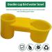 Lucky Farm 10 Pcs Birds Waterer Cups Soda Pop Water Bottle Drinker Spring Quail Dove Chicken Pigeon Drinking Bowl (Yellow) - Buy Online on GoSupps.com