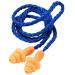 ISTOVO 5Pcs Authentic Soft Silicone Corded Ear Plugs Noise Reduction Earplugs Protective Earmuffs