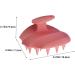 Orfofe Silicone Massage & Shampoo Brush - Pet Brush & Scalp Care Comb for Small Hair - Pink Pebble Gel - Buy Online on GoSupps.com