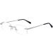 Buy 3 Pack Classic Rectangular Metal Frame Rimless Reading Glasses for Men & Women - Silver 1.5x | International Shipping Available - Buy Online on GoSupps.com