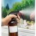 Buy Empty Amber Glass Spray Bottle - 250ml Durable Black Mist Sprayer for Essential Oils - International Shipping Available - Buy Online on GoSupps.com