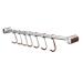 STOBAZA 1pc Robe Bedroom Steel Stainless Duty Mount for Coat Hanger Hooks with Wall Moveable Clothes Towel