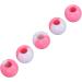 74 Pcs Round Hair Beads DIY Braid Hair Beads Braids for Girls(Pink) - Buy Online on GoSupps.com