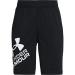 Under Armour Boys' Prototype 2.0 Logo Shorts Black (001)/White Large