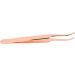 Eyelash Applicator Tool DIY Rose Gold Curved Lash Tweezer for Easy Lashes Application and Removal - Buy Online on GoSupps.com