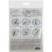 Mini Rice Paper Creative Set 14.8 x 14.8 cm (6 Sheets) for Decoupage and Crafts - ITD Collection RSM049 - Buy Online on GoSupps.com