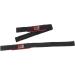 Gorilla Wear Padded Lifting Straps - Black - Premium Bodybuilding & Fitness Accessory - One Size - Black/Red/White - International Shipping Available - Buy Online on GoSupps.com