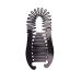 2pcs Black & Coffee Flexible Banana Clip Ponytail Holder Hair Comb Set - Buy Online on GoSupps.com