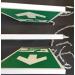 Notlok Safety Work Emergency Exit Sign - Illuminating PVC Plate | DIN 7010 DIN 67510 | Double-Sided Escape Path Sign (20x38 cm) - International Shipping Available - Buy Online on GoSupps.com