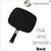 Snowflakes Hand Mirror Large and Comfy Handheld Mirror with Handle for Salon .(Black) - Buy Online on GoSupps.com