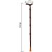 WoodeWalking Sticks Elderly Walking Stick Solid Wood Cane WoodeCrutch T- handle Moderate Curvature Implied Auspicious Length 86cm CaBe Tr Run forward - Buy Online on GoSupps.com