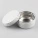 Zeoabsy 10 Pieces 60ml White Aluminum Jars with Screw Lid | Ideal for Cosmetics Candles & Ointments | Includes 5 Spatulas & Etiquette | International Shipping - Buy Online on GoSupps.com