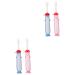 Minkissy 4 pieces toothbrush mouth cleaning brush bite toys for babies training brush massage children's needs household products for children travel pp