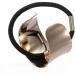 DIVISTAR Stylish Punk Metal Circle Ponytail Holder - Gold Half Round Elastic Hair Band for Trendy Hairstyles - Buy Online on GoSupps.com