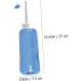 Lurrose 500ml Nasal Wash Bottle - Sinus Rinse System for Household - Plastic Nasal Washer for Adults and Kids - Blue 27X7.5CM - Buy Online on GoSupps.com