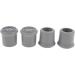 4 Pieces Trekking Pole Caps Walking Stick Ferrules Non-slip Foot Cover - Gray 22mm - Buy Online on GoSupps.com
