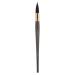 Escoda Aquario Gold Series 1140 Joseph Zbukvic Artist Watercolor and Acrylic Paint Brush, Short Handle, Round Mop, Petit Gris Natural Squirrel Hair (Size 14)